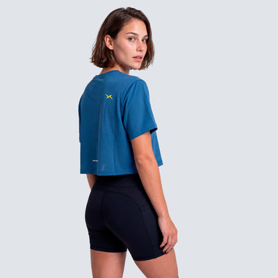 Camiseta Crop Performance Mujer SS26