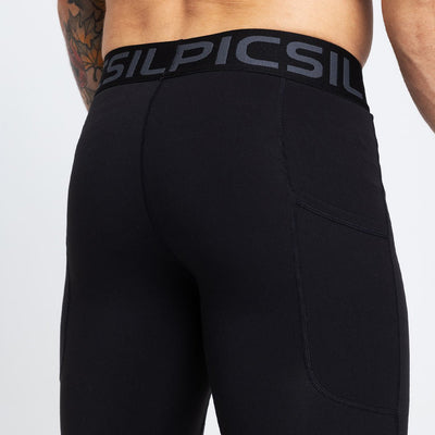Leggings Premium Hombre Negro